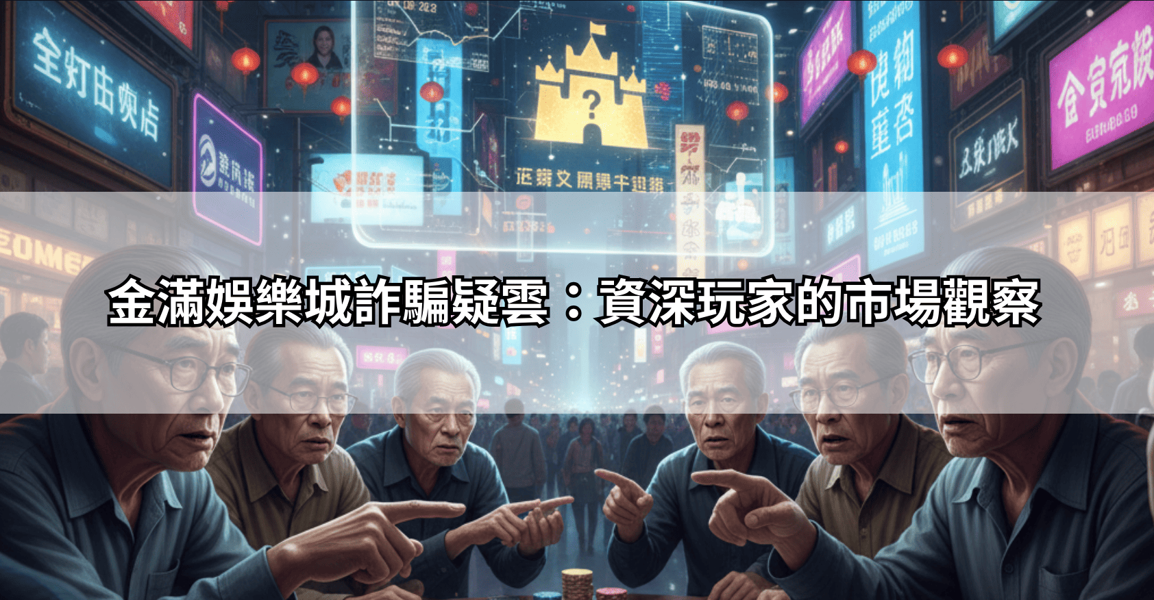 金滿娛樂城詐騙疑雲：資深玩家的市場觀察